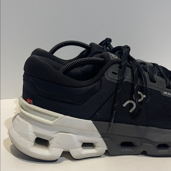 On Running Cloudflyer 5 Men’s Size 11 Black White Running Comfort Sneakers - Picture 7 of 12